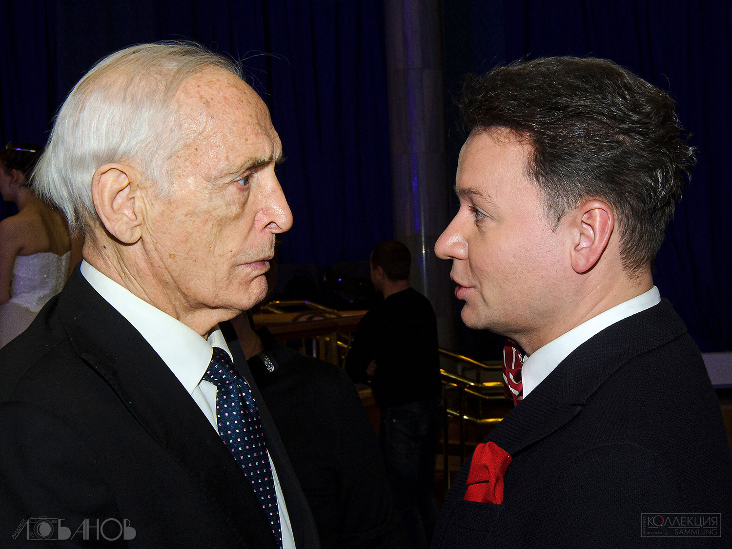 Василий Лановой и Александр Олешко. Фото Андрея Лобанова