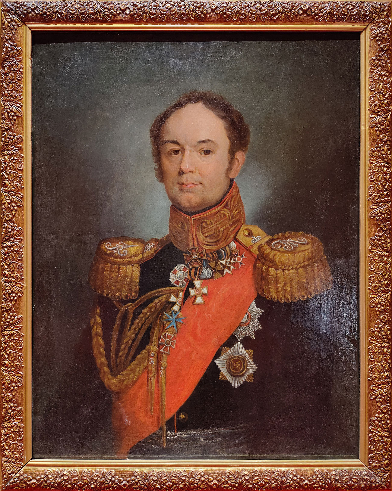 Граф Арсений Андреевич Закревский. Неизвестный художник. Россия. ХІХ век. Холст, масло. Историко-культурный музей-заповедник «Коломенский кремль»