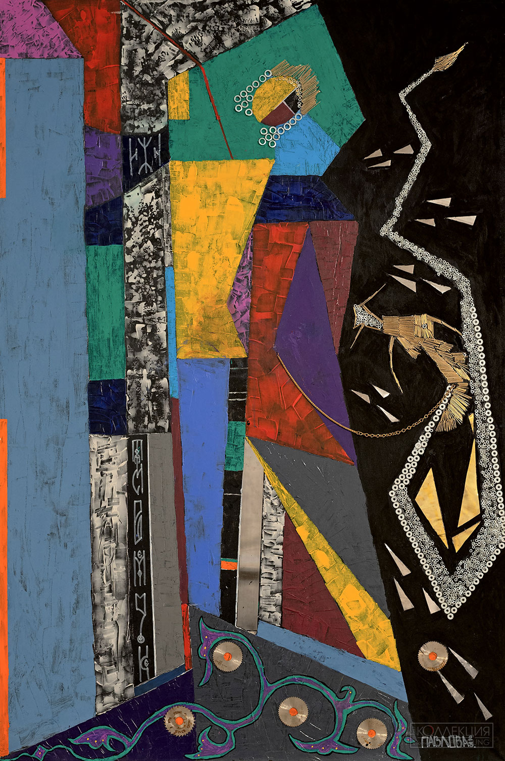 Елена Павлова. Серия Эпос Руси, Полиптих Женщины-Воины Настасья Микулишна. Победа