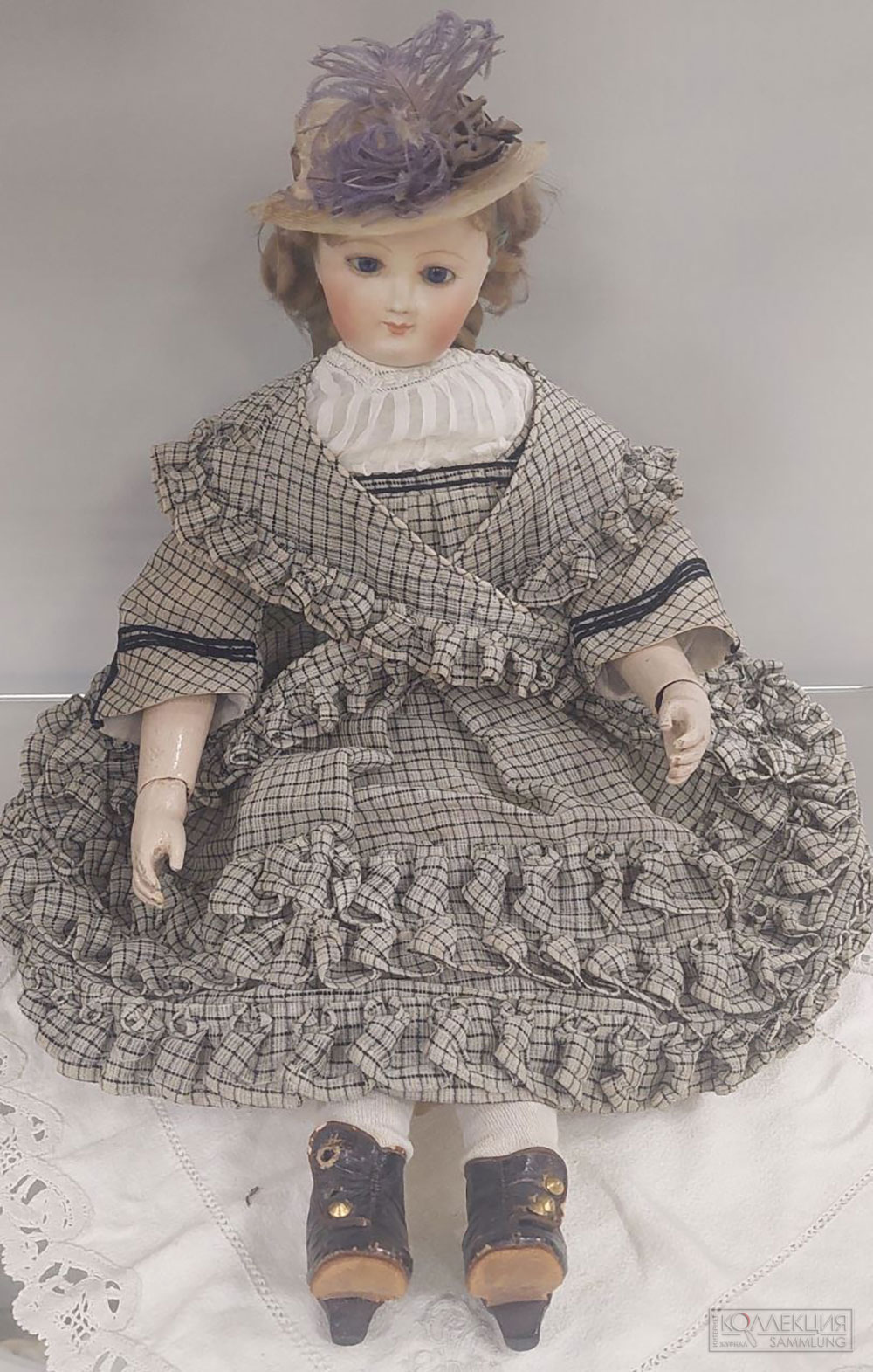 Кукла керамическая. Франция, Реймс. Первая половина XIX века. Музейно-выставочный комплекс г.о. Люберцы