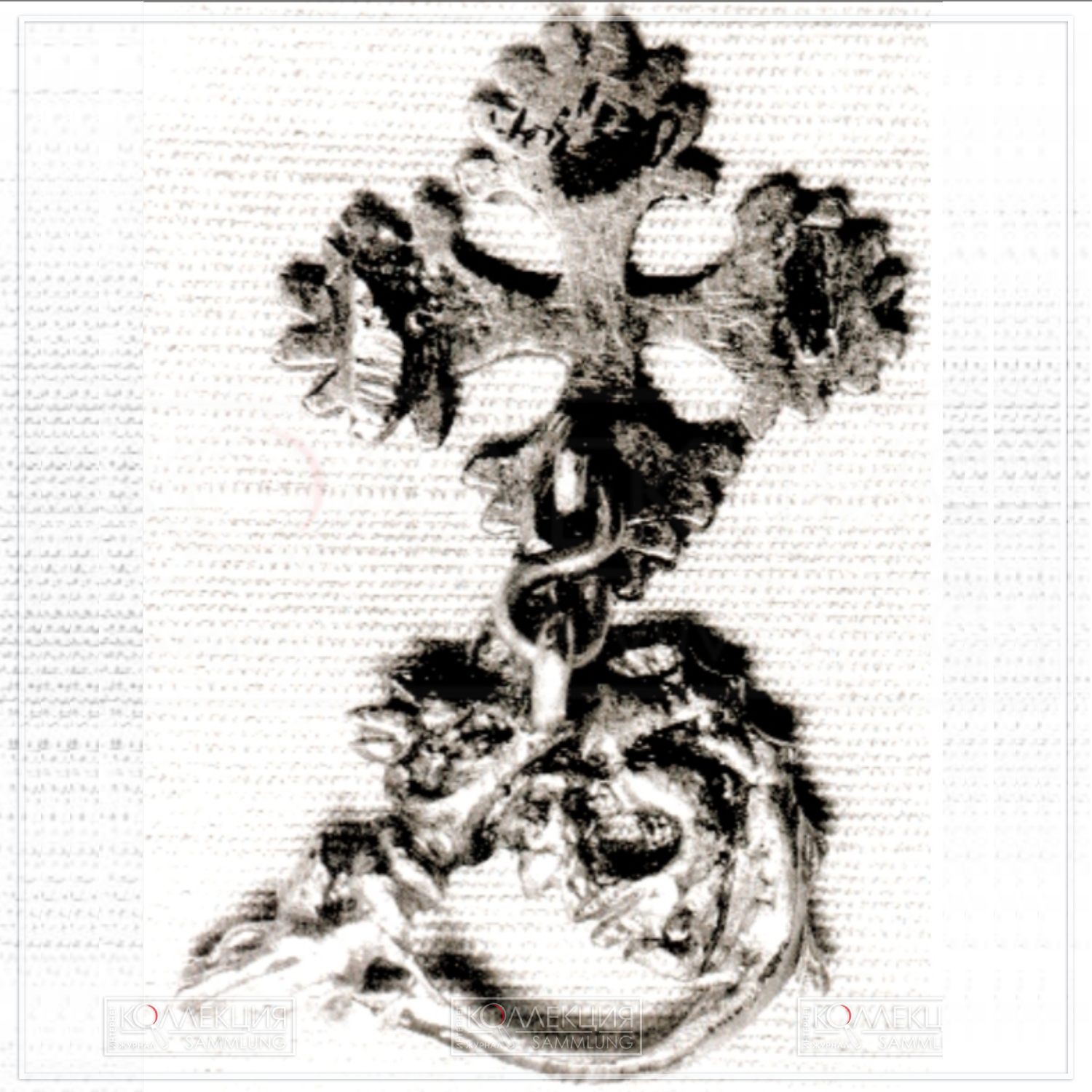 Металлический значок (аверс, Берлин). Хранитель: Kunstgewerbemuseum (Staatliche Museen zu Berlin), Inv.-Nr. SMK 4567. Онлайн: digital.smb.museum