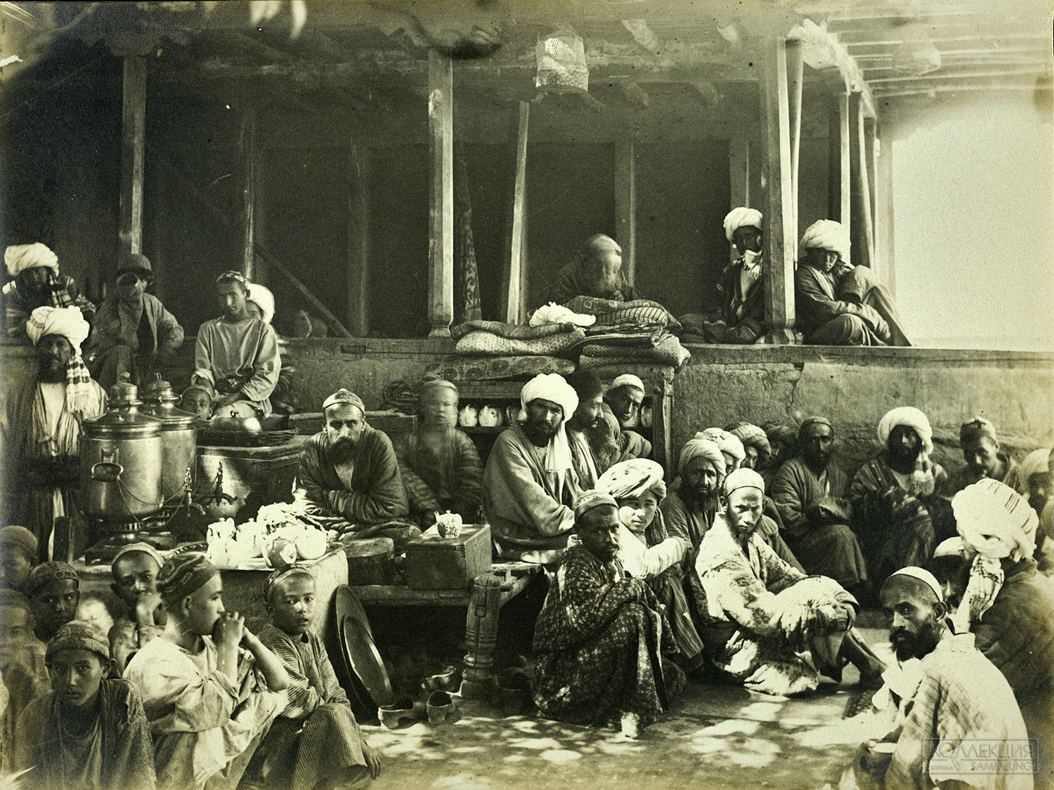 Барщевский Л.С. Узбекистан. В чайхане. Самарканд. 1894. ГТГ