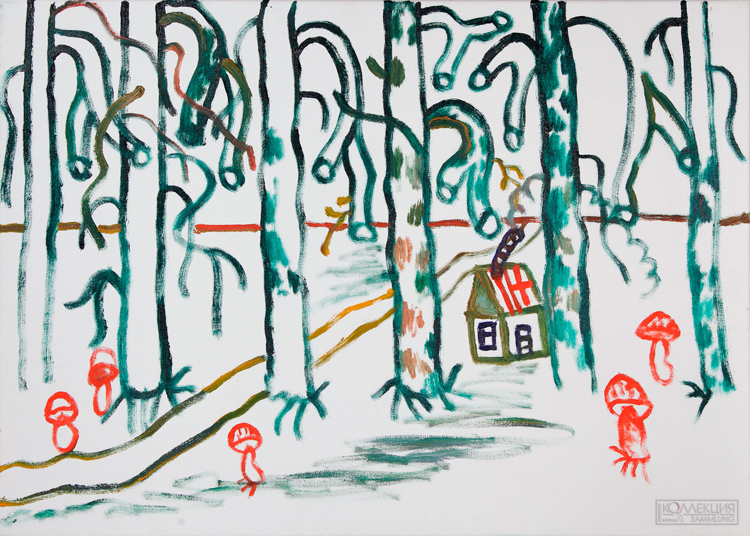 Устюгов Г.А. Пейзаж. 2025. холст, акрил. ДСО Покровский