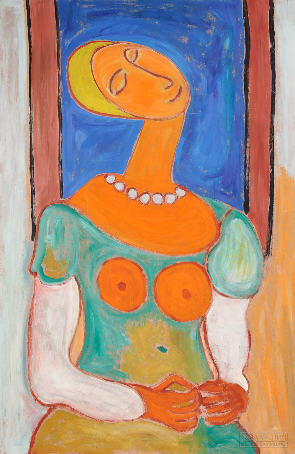 Устюгов Г.А. Девушка у окна. 2007. Коллекция галереи BoyArt