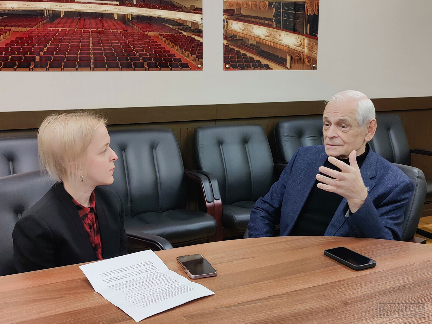 Кристина Симкина, специальный корреспондент журнала "Коллекция" и Герард Васильев