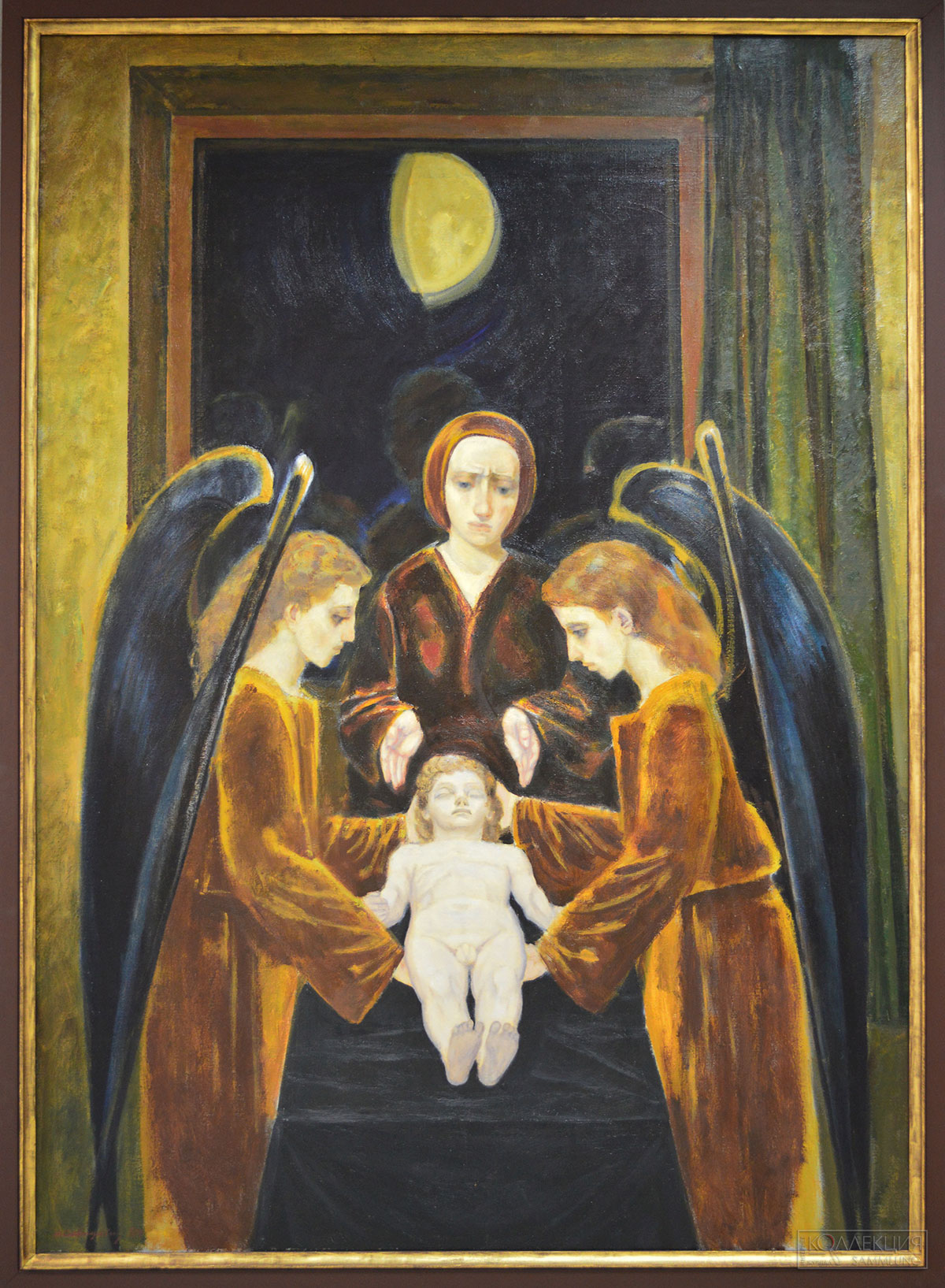 Михаил Савицкий. Чернобыльская Мадонна. 1989. Музей истории города Минска