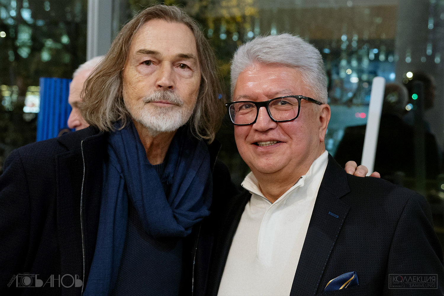 Никас Сафронов и Александр Огай (Фотограф Андрей Лобанов)