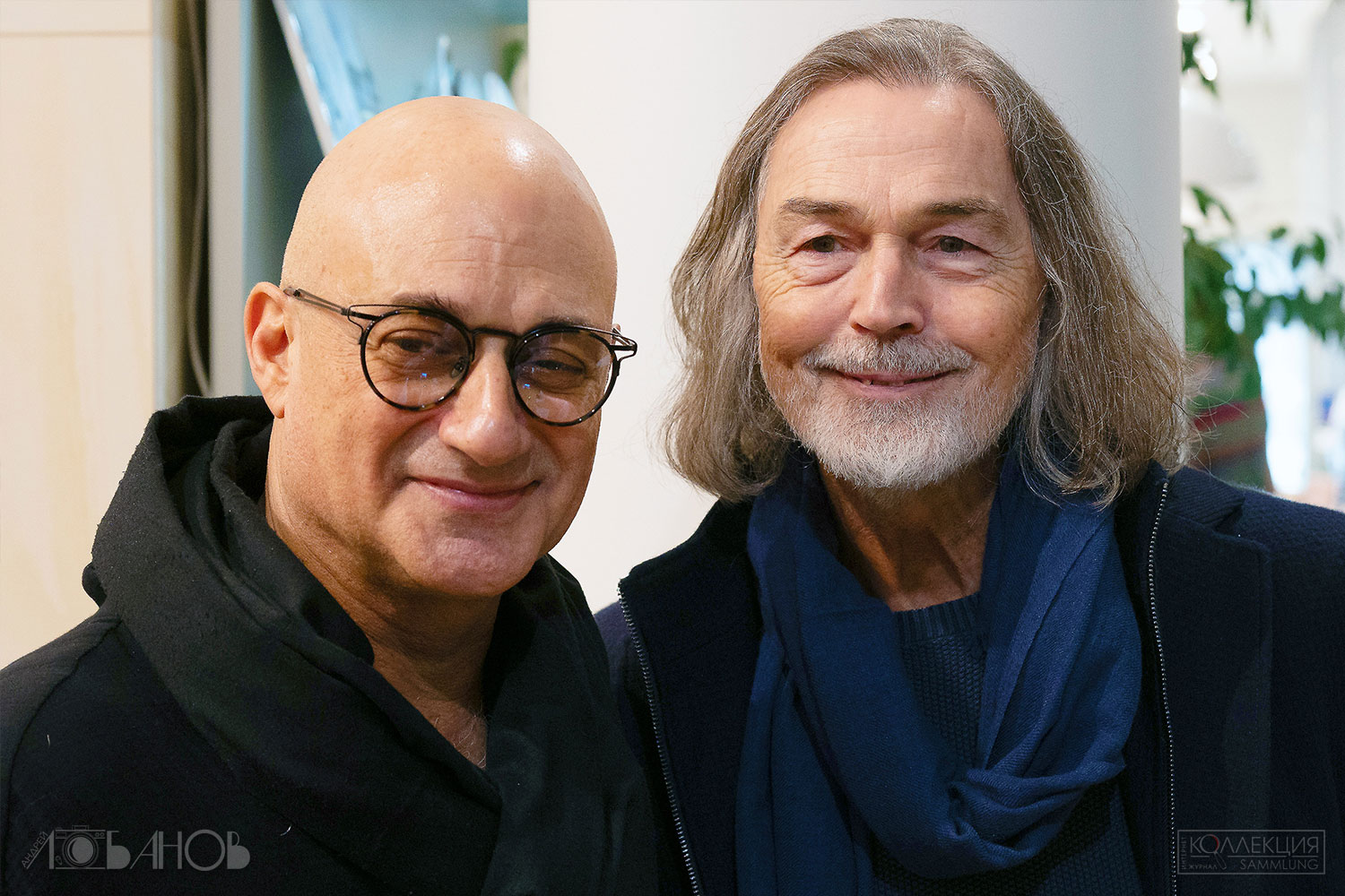 Миша Ленн и Никас Сафронов (Фотограф Андрей Лобанов)