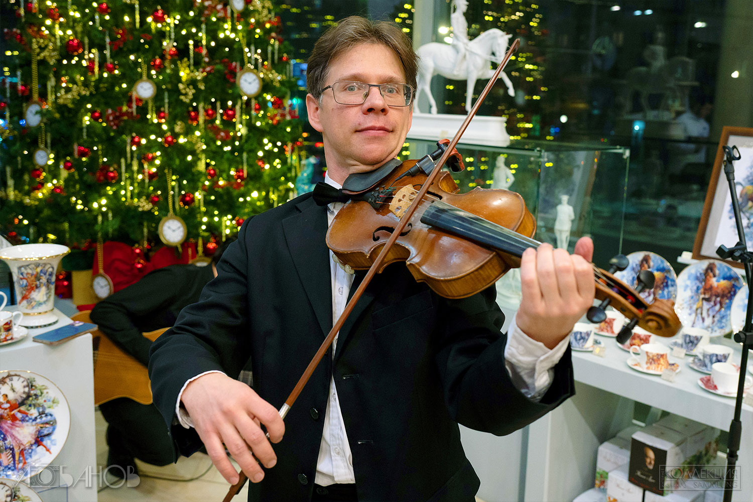 Игорь Балашов, скрипач (Фотограф Андрей Лобанов)