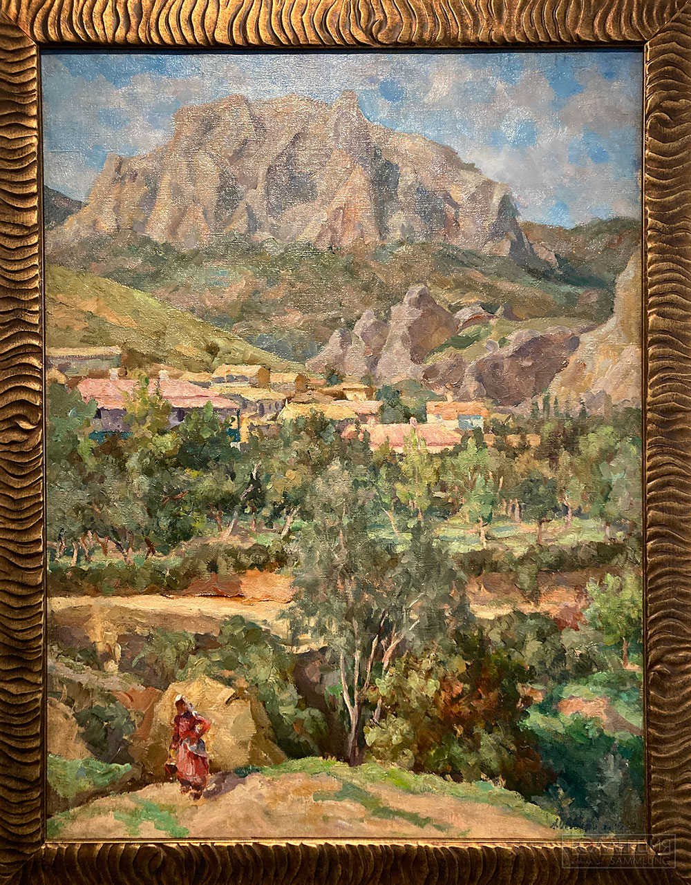 Александр Осмёркин. Крым. Татарская деревня. 1938. Государственный музей А.С. Пушкина, Москва