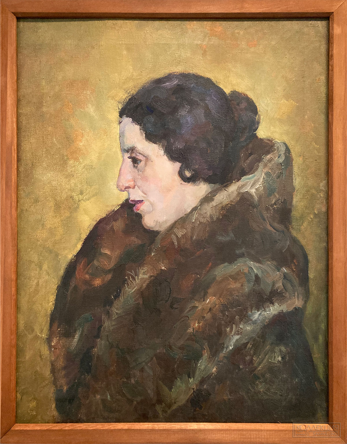 Александр Осмёркин. Портрет жены. 1939. Екатеринбургский музей изобразительных искусств