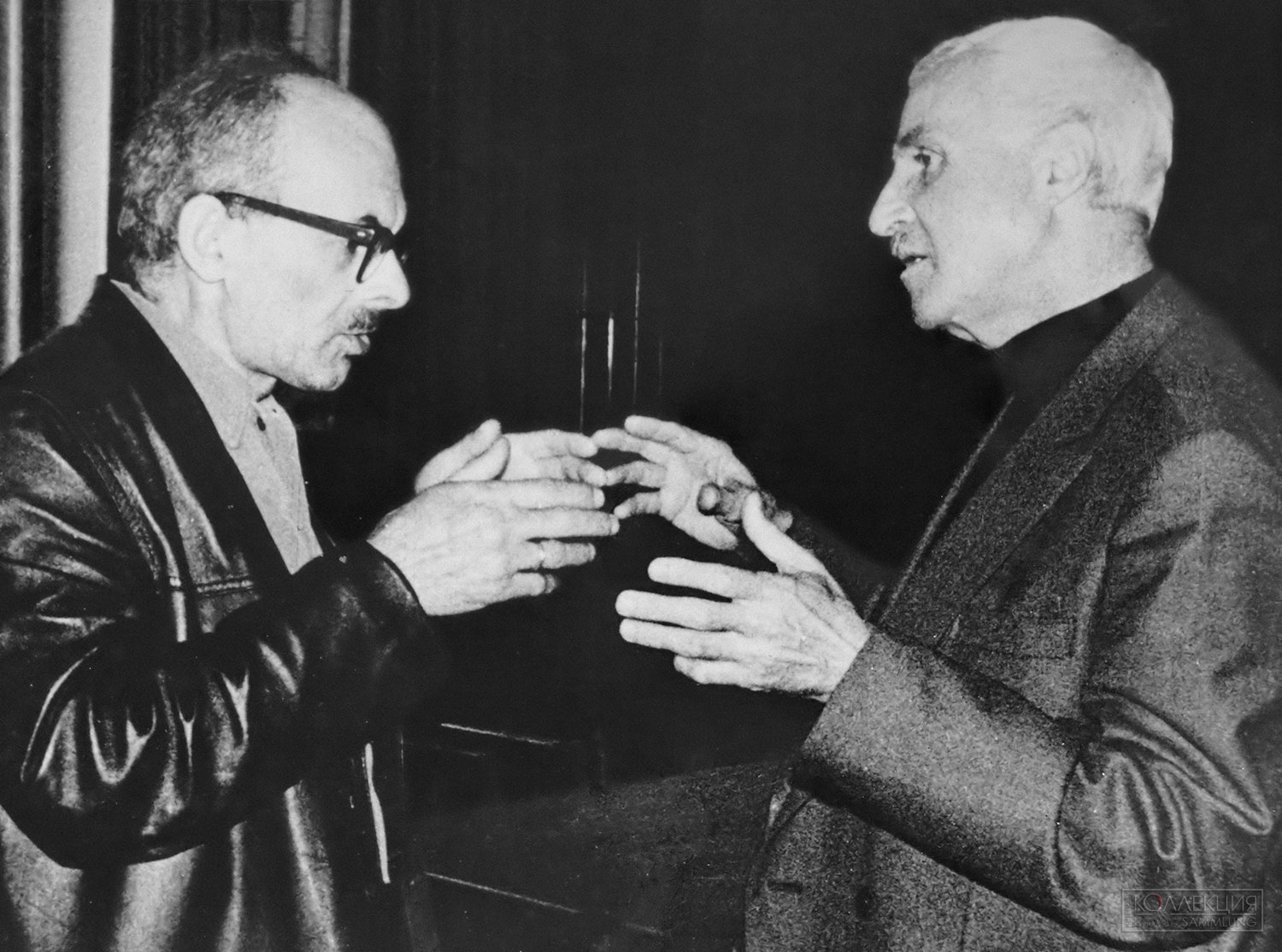 Булат Окуджава и Константин Симонов