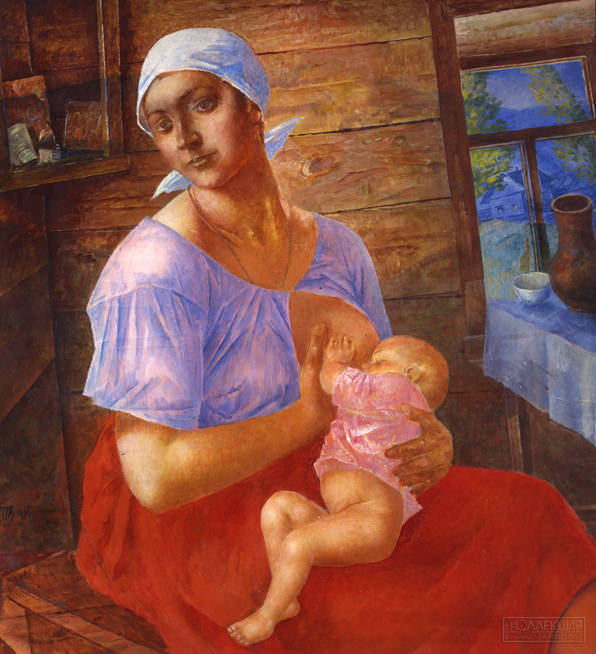 Петров-Водкин К.С. Мать. Вариант картины. 1915