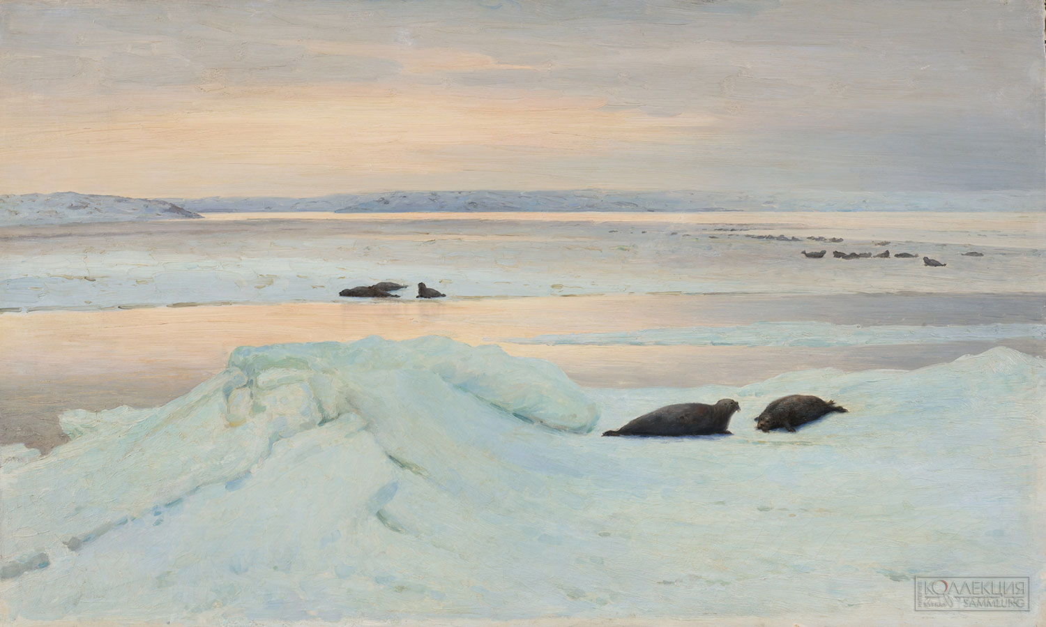 Борисов А.А. Весенняя полярная ночь. 1897. ГТГ