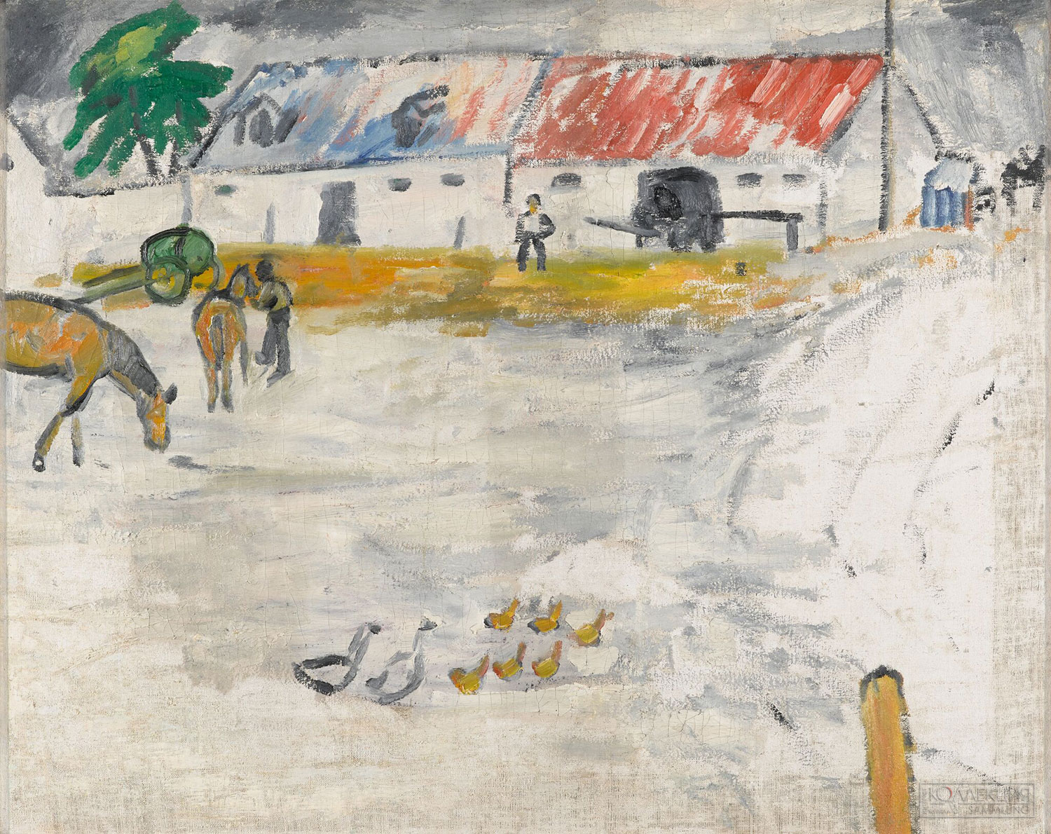 Ларионов М.Ф. Конюшни. ГТГ