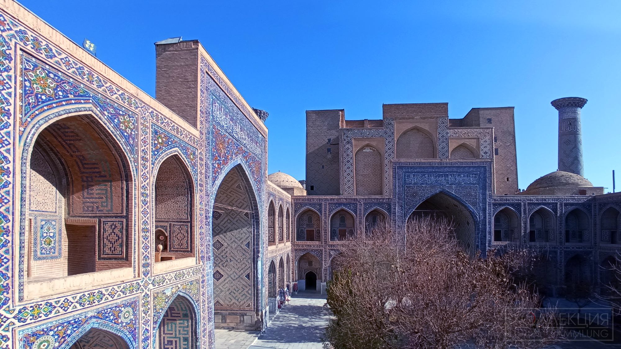 Медресе Улугбека XV века. Архитектурный ансамбль Регистан в Самарканде. Узбекистан. Фотография Михаила Тренихина, 2021