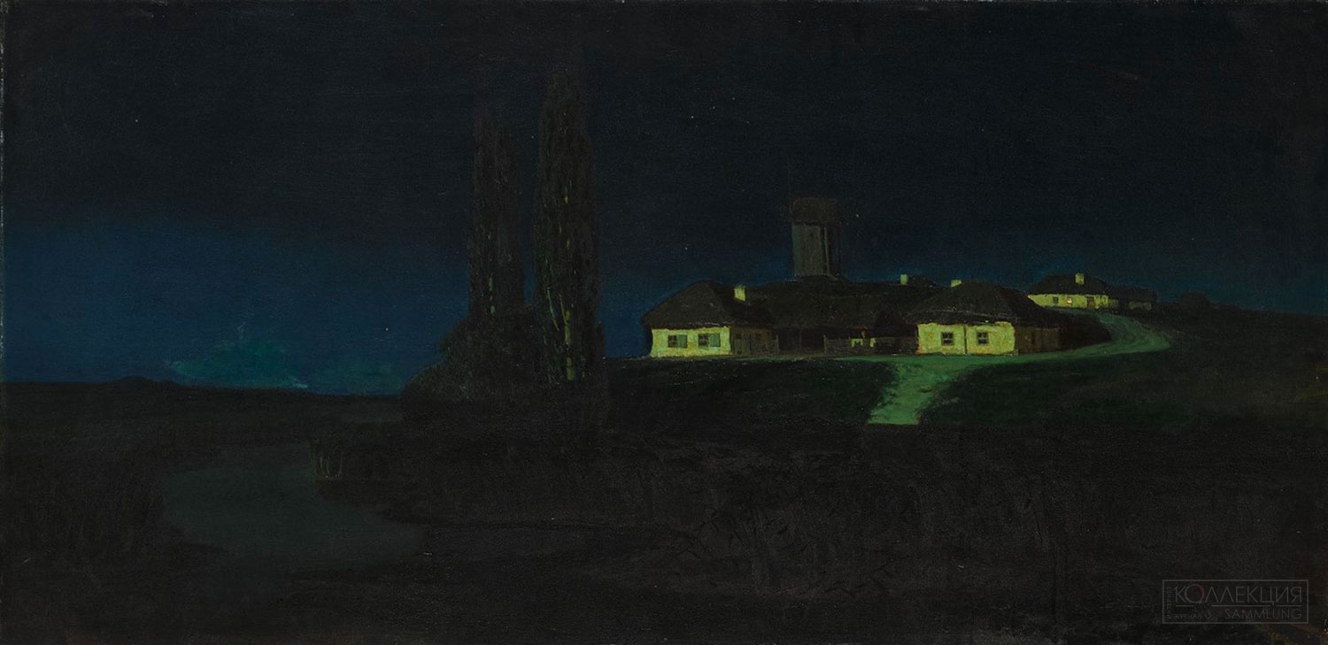Архип Куинджи (1842-1910). Украинская ночь. 1876. ГТГ