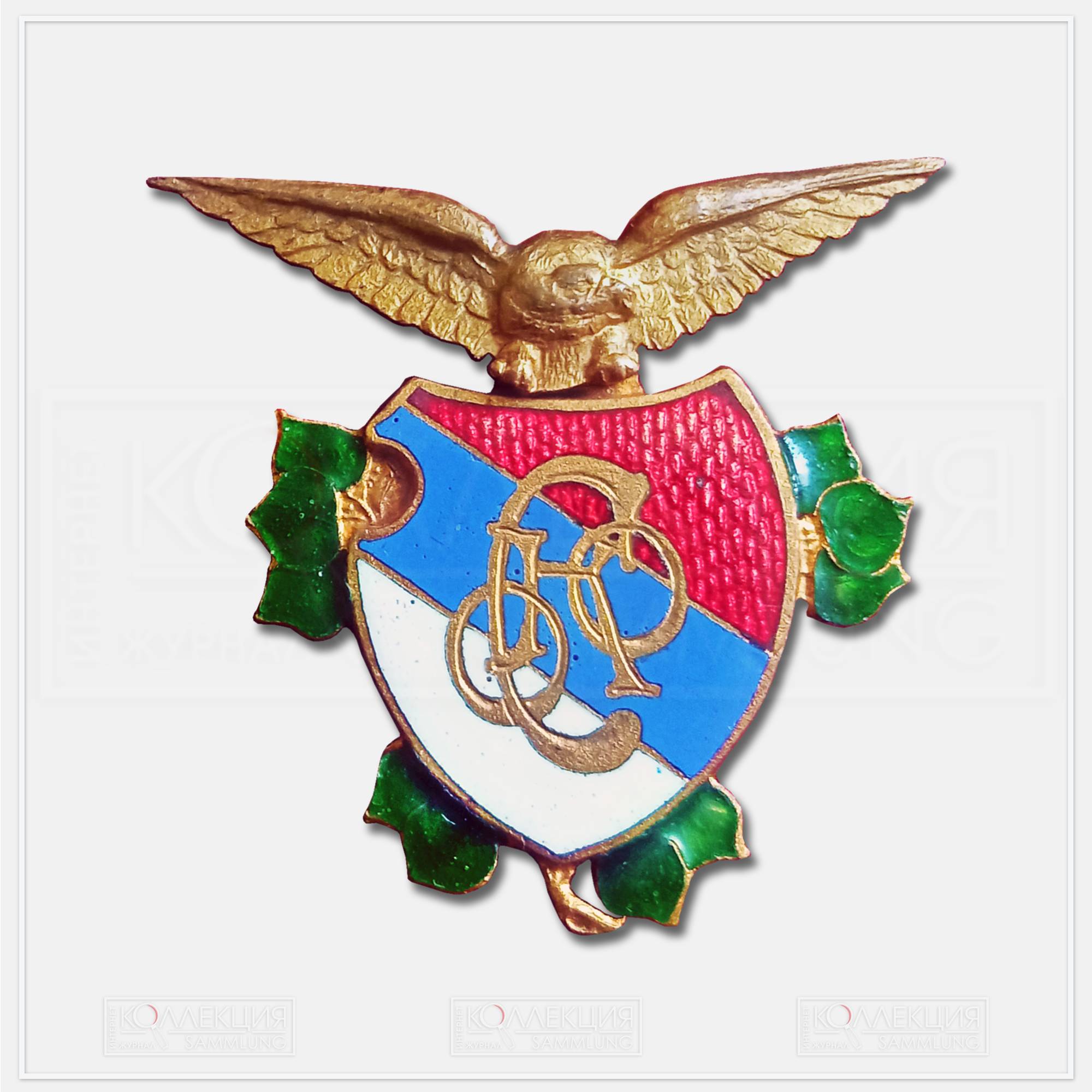 Знак членов Сербского Сокола. Первая четверть ХХ века. Собрание автора