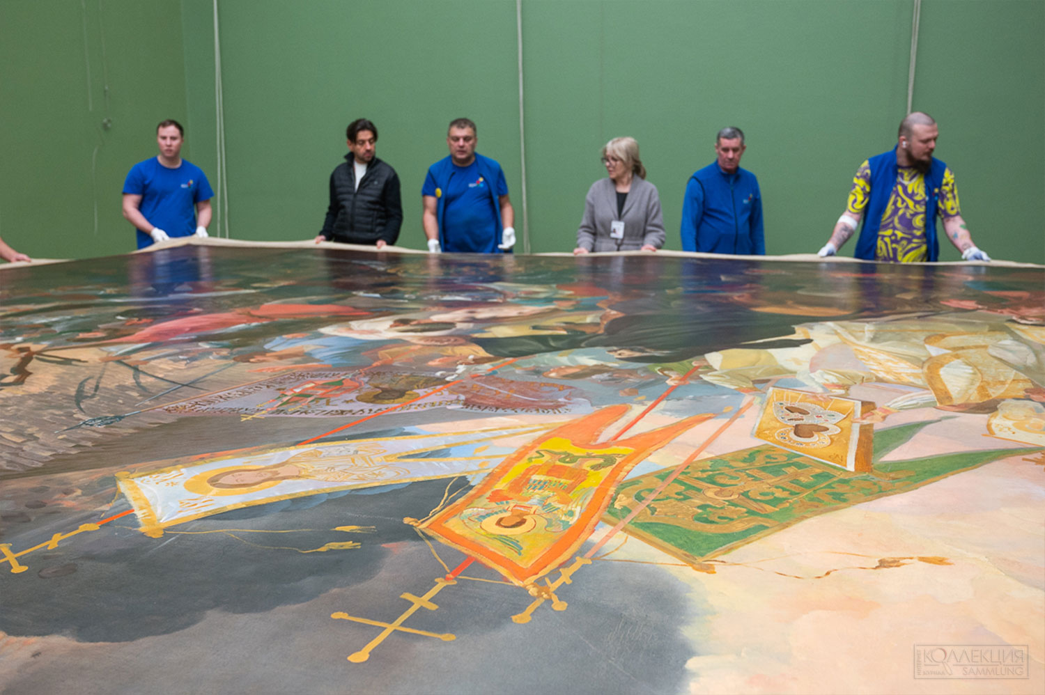 Брюллов К.П. Осада Пскова польским королём Стефаном Баторием в 1581 году. 1839-1843. Холст, масло, 482×675. ГТГ