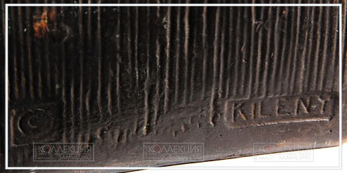 Julio Kilenyi. Owl. Dymalkon Metals Corporation. Bronze clad, 1919. Источник: Thomaston Place Auction Galleries