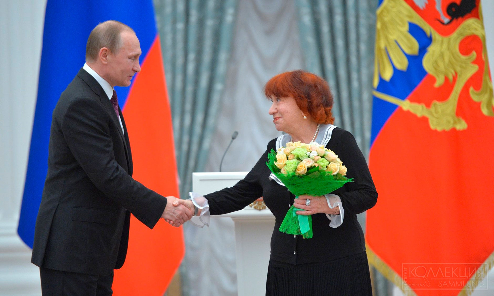 Ирина Григорьевна Краснопольская, советский и российский журналист, публицист, обозреватель редакции «Российской газеты», Герой Труда Российской Федерации, отличник здравоохранения. Фото kremlin.ru