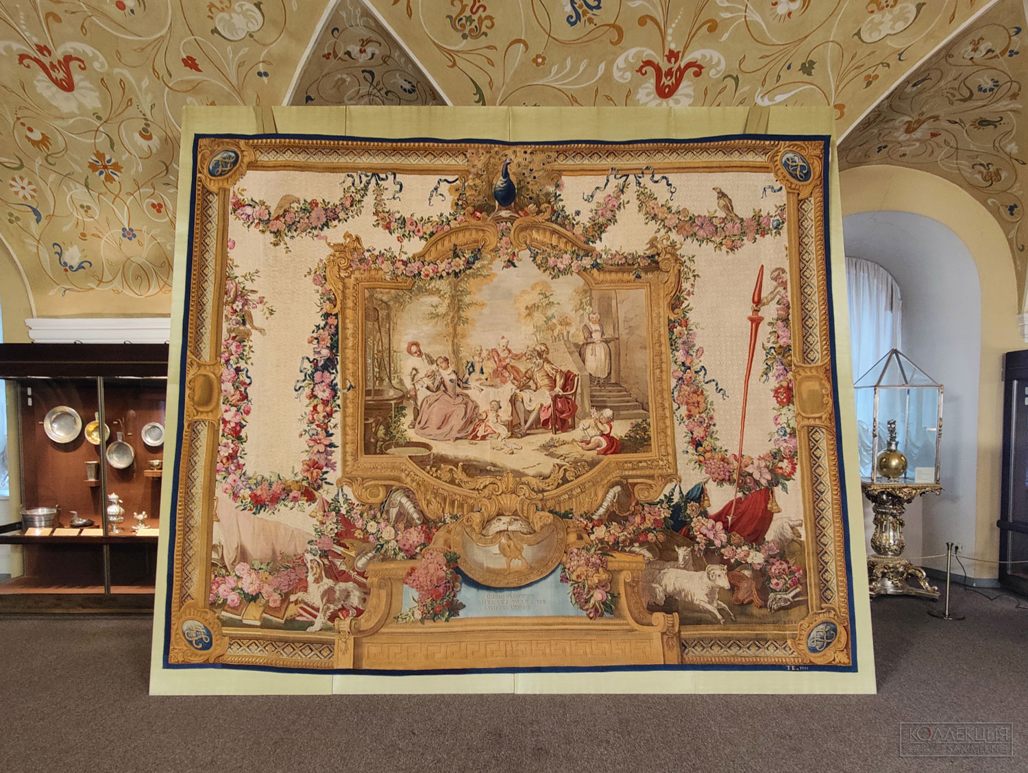 Гобелен «Дон Кихот с девицами постоялого двора»