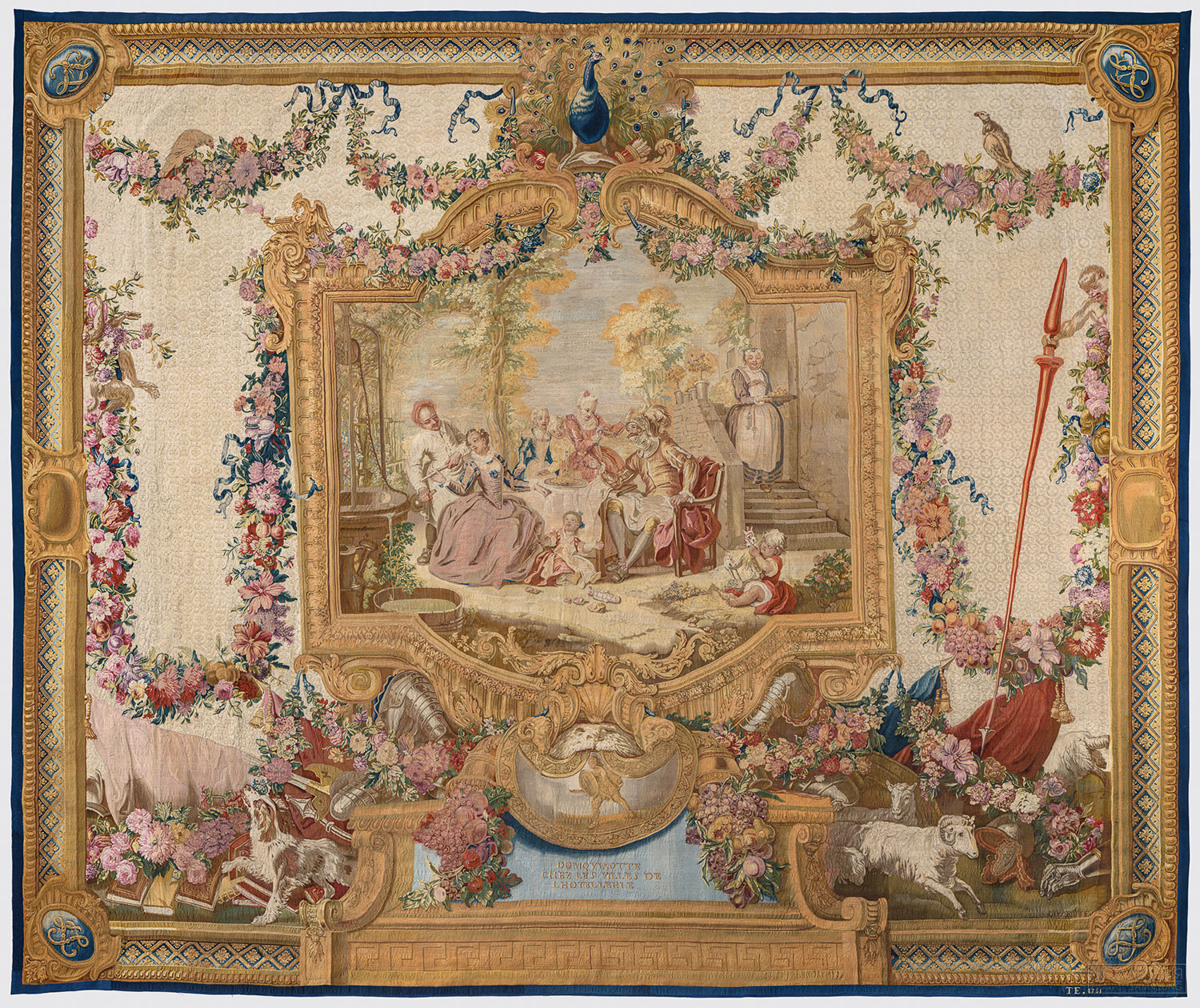 Гобелен «Дон Кихот с девицами постоялого двора»