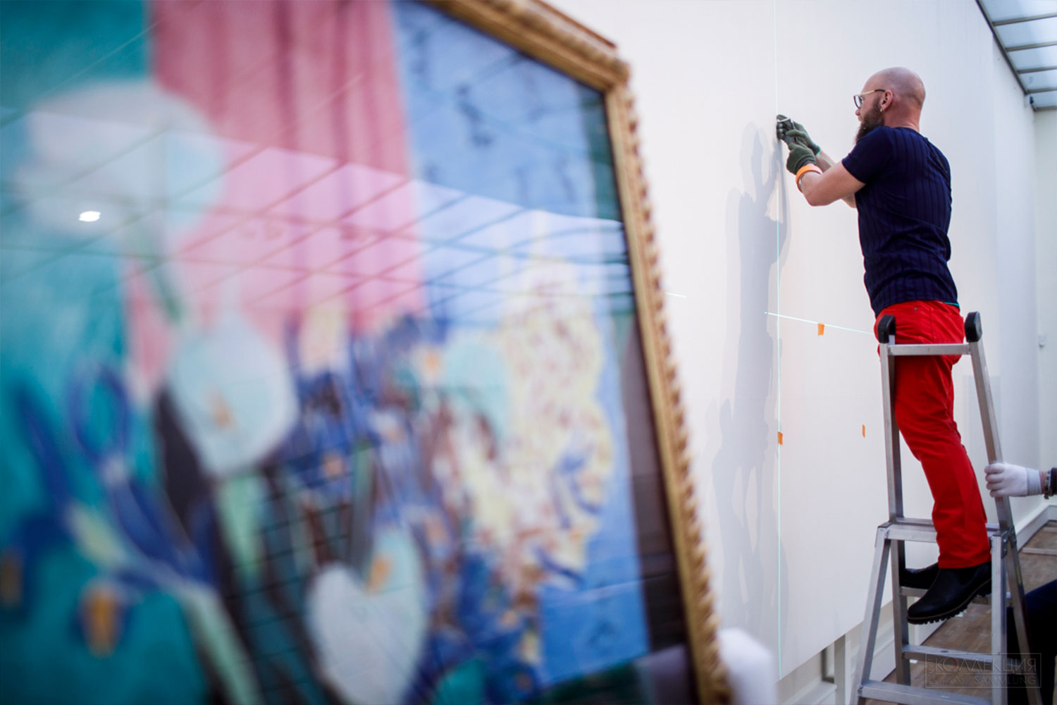 Матисс и Пикассо. Развеска