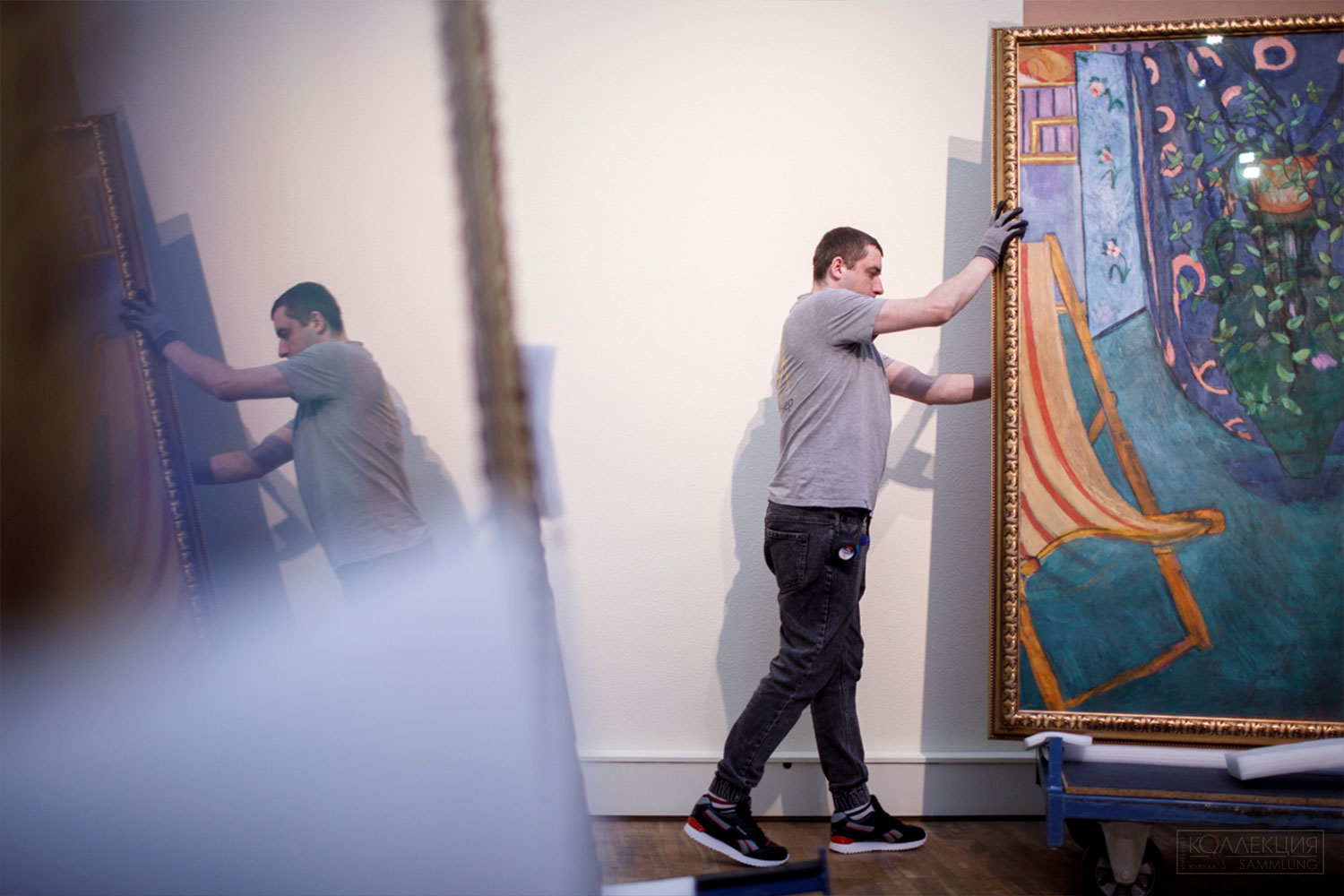 Матисс и Пикассо. Развеска