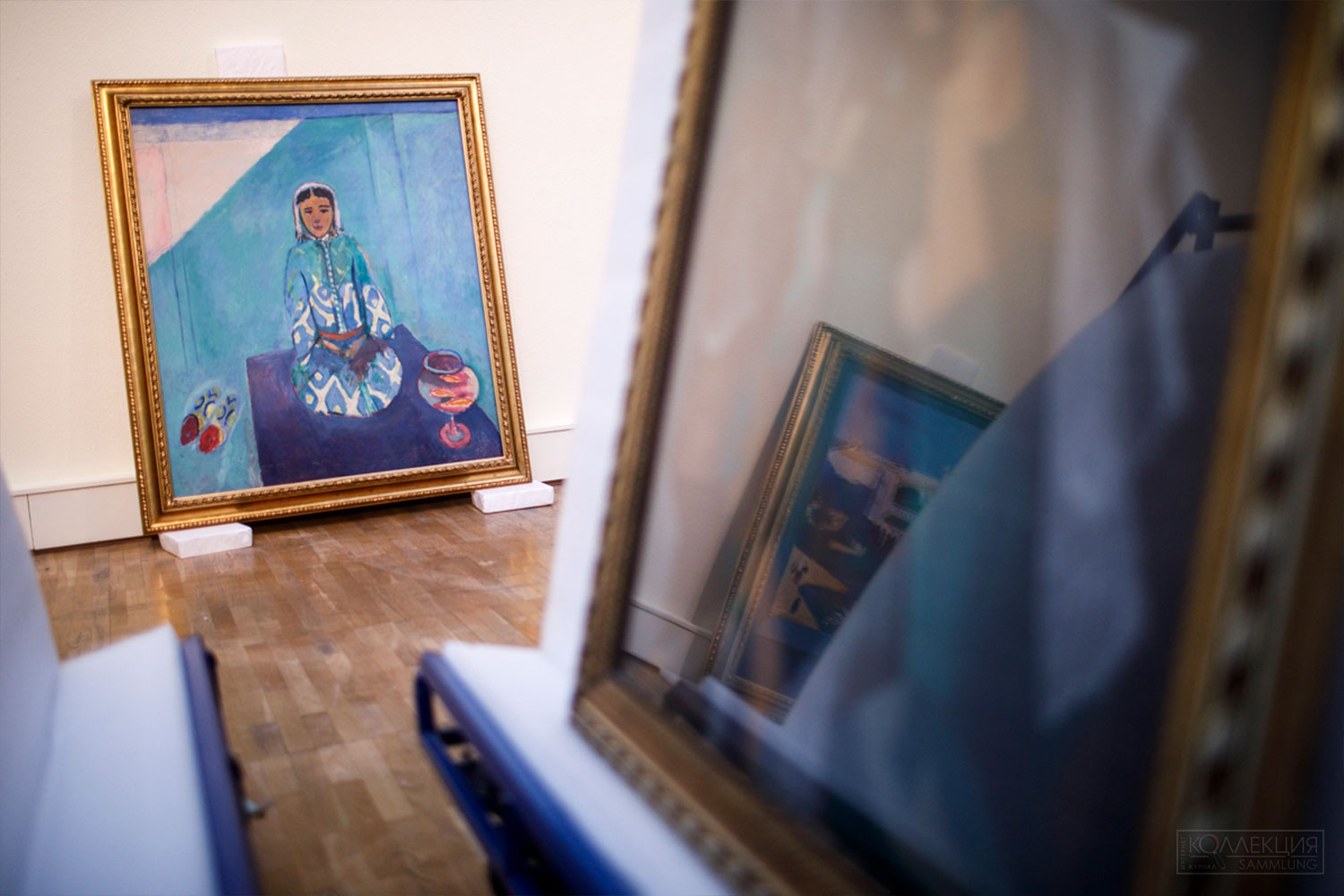 Матисс и Пикассо. Развеска