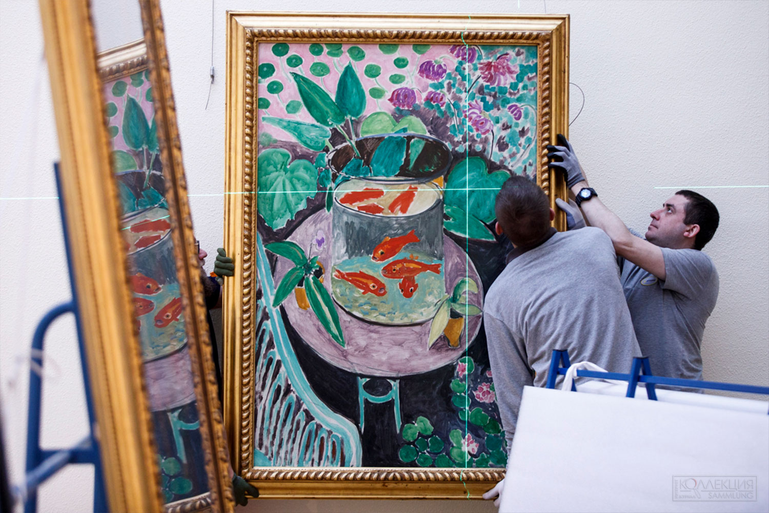 Матисс и Пикассо. Развеска