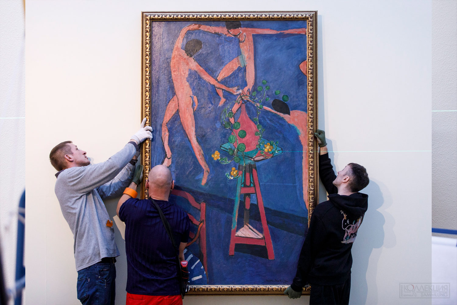 Матисс и Пикассо. Развеска