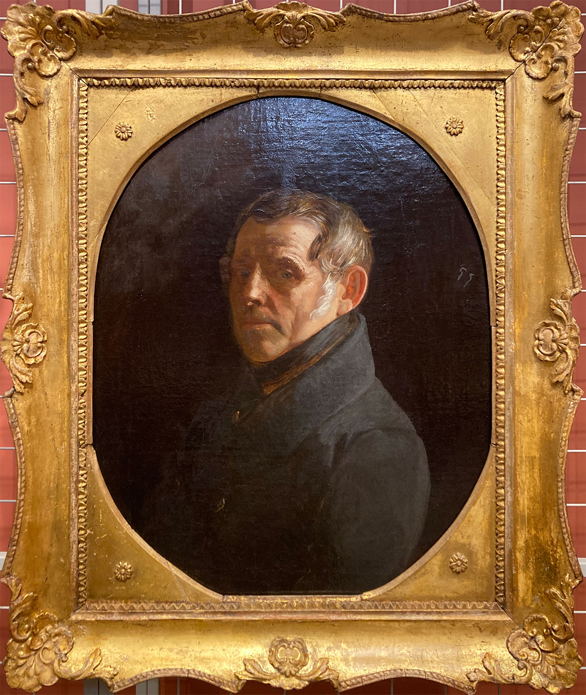 Волков Лев Александрович. Автопортрет. Первая половина XIX века. Холст, масло. Музей В.А. Тропинина. Источник поступления: дар Андреенкова В.Е., потомка художника Л.А. Волкова и Г.Л. Бертье де Ла Гард