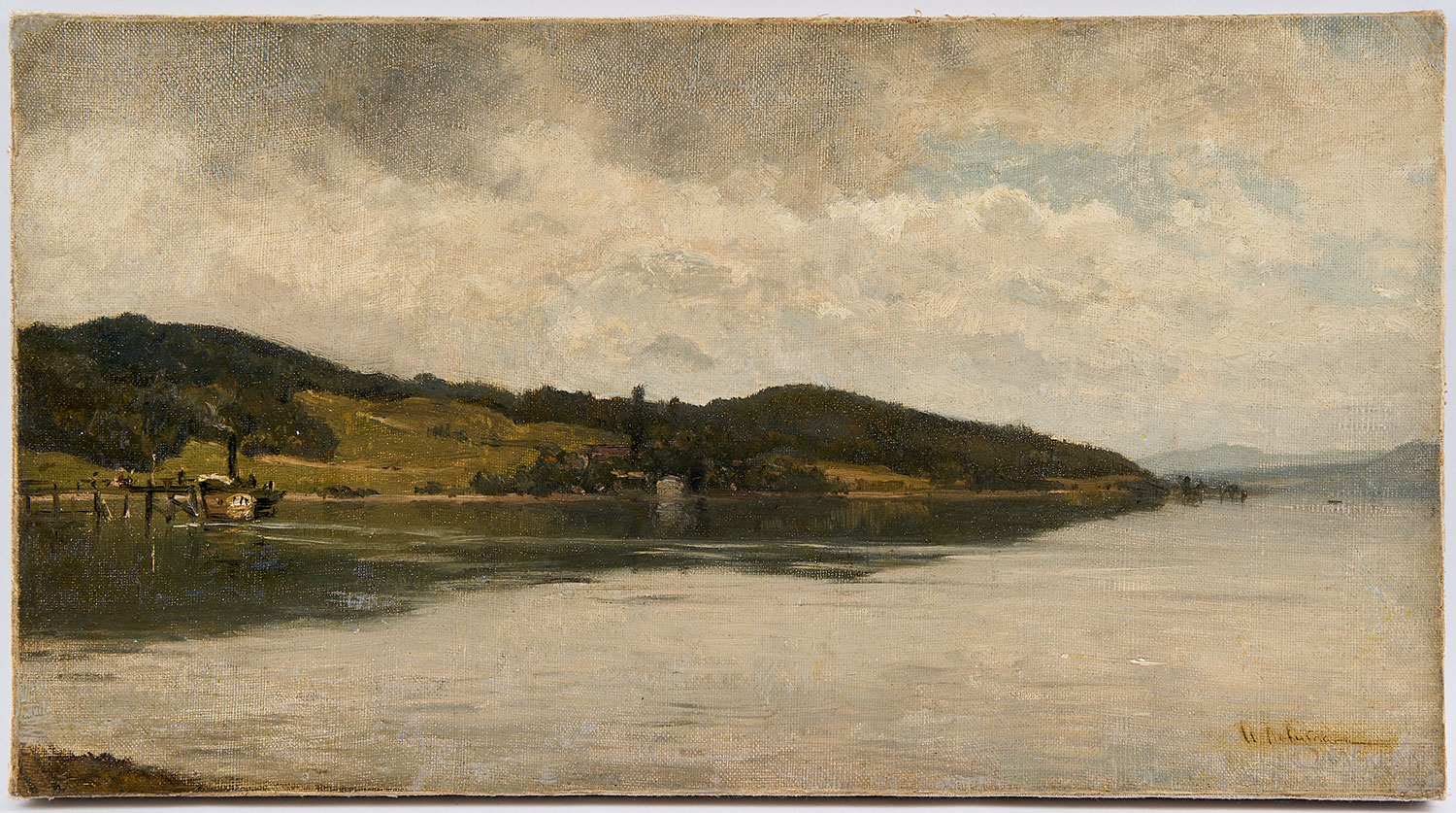 Исаак Левитан. На Волге