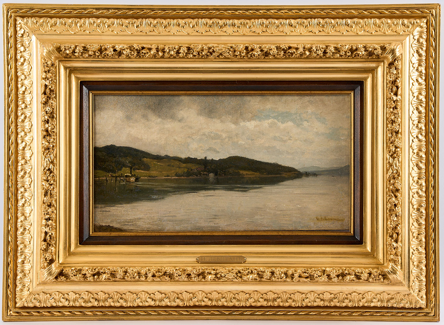 Исаак Левитан. На Волге