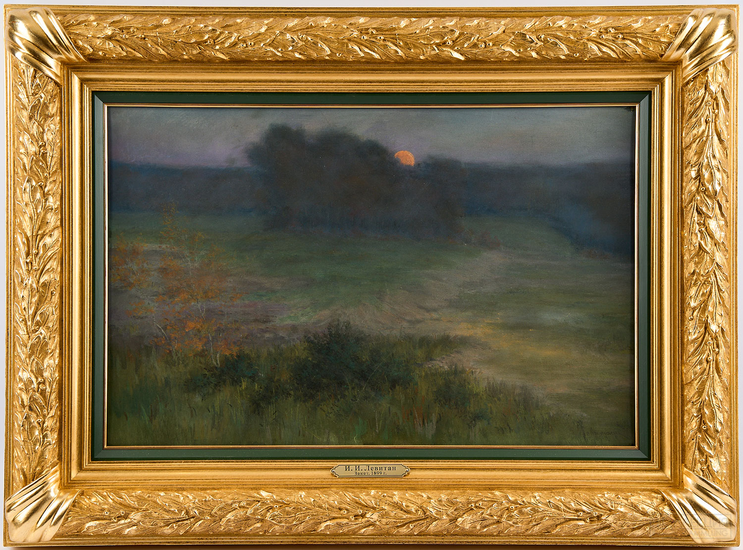 Исаак Левитан. Закат