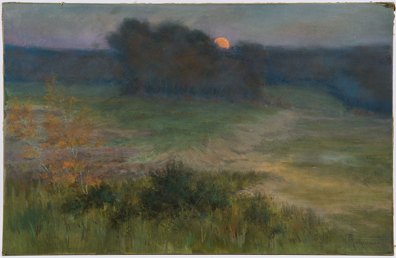 Исаак Левитан. Закат