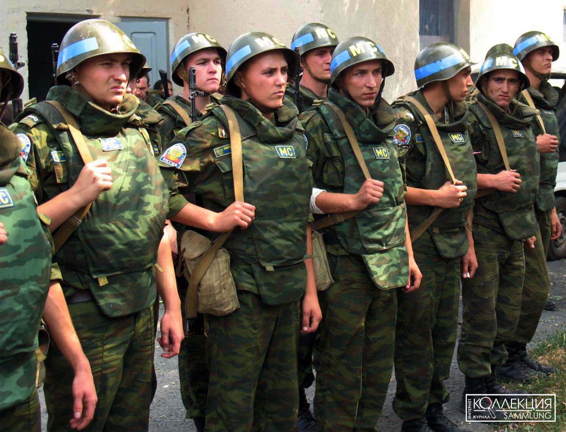 Российские миротворцы в Южной Осетии, август 2008 года