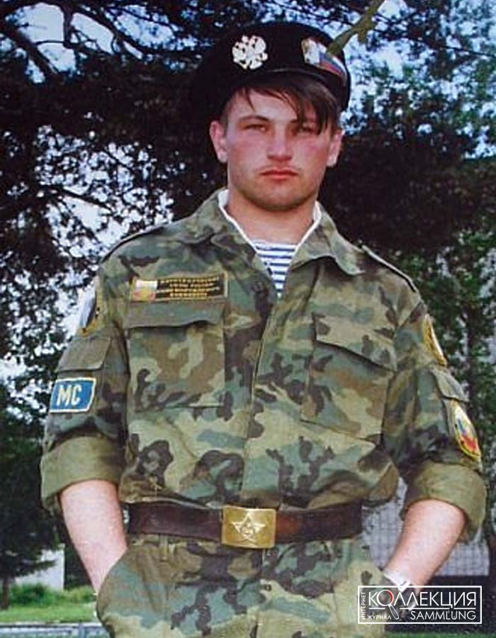 Военнослужащий из состава 45-й гв. МСД