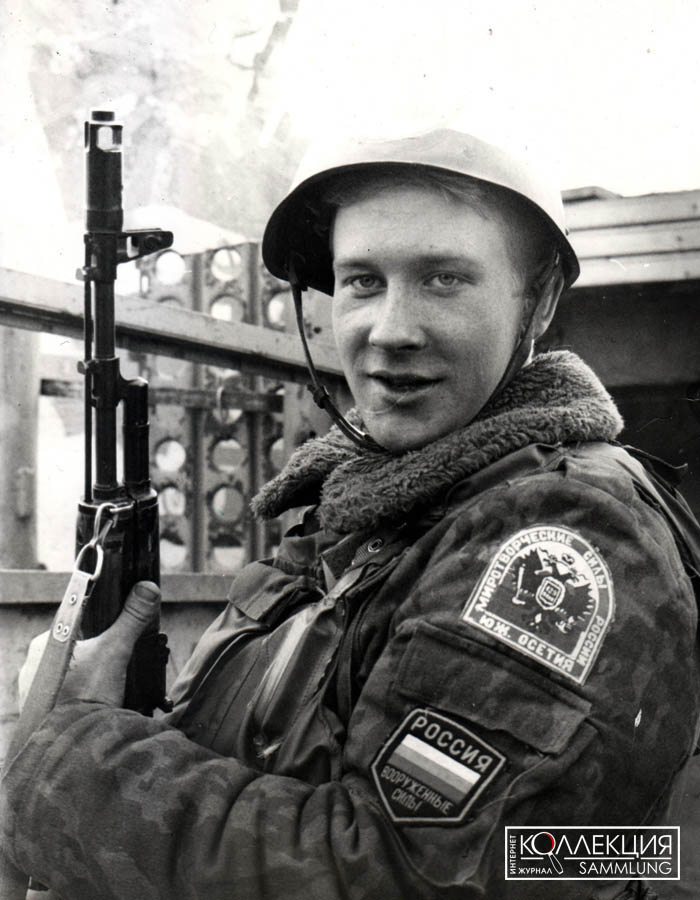 Военнослужащий из состава 129 гв. МСП 45-й гв. МСД. Фото из коллекции автора