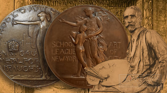 Медали Школьной художественной лиги Нью-Йорка