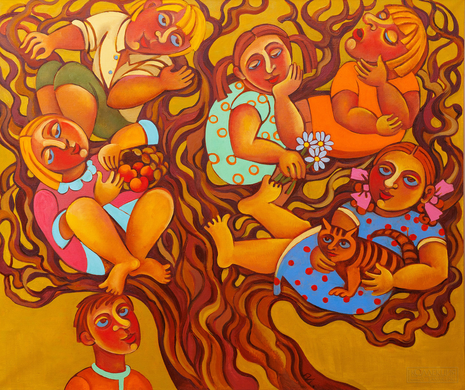 Инна Антонова. Дети на дереве