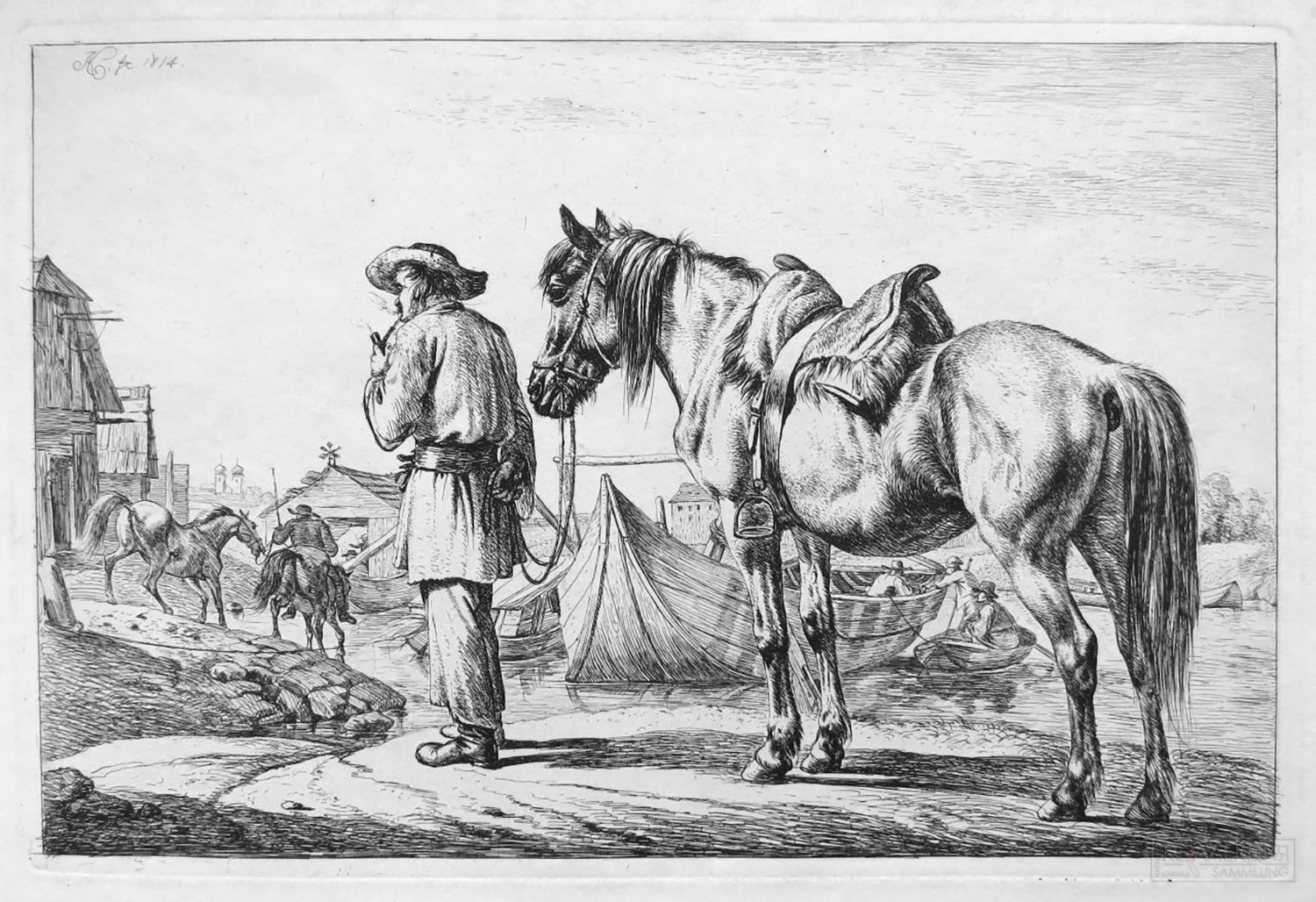 Кони/Люди. Иппический жанр в графике эпохи романтизма