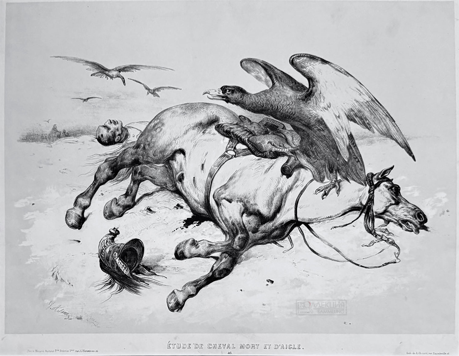 Кони/Люди. Иппический жанр в графике эпохи романтизма