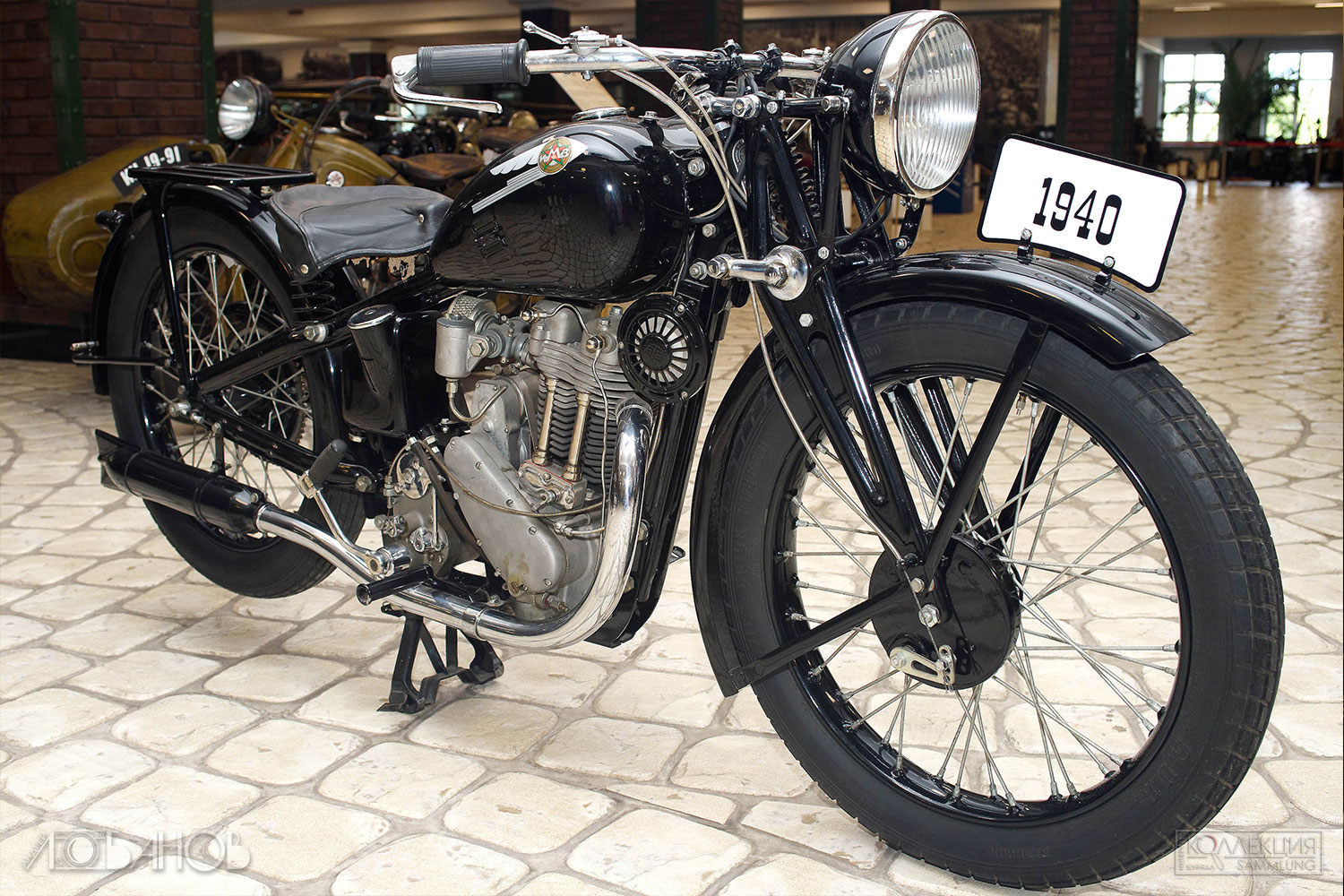 Мотоцикл ИЖ-12. 1940 год