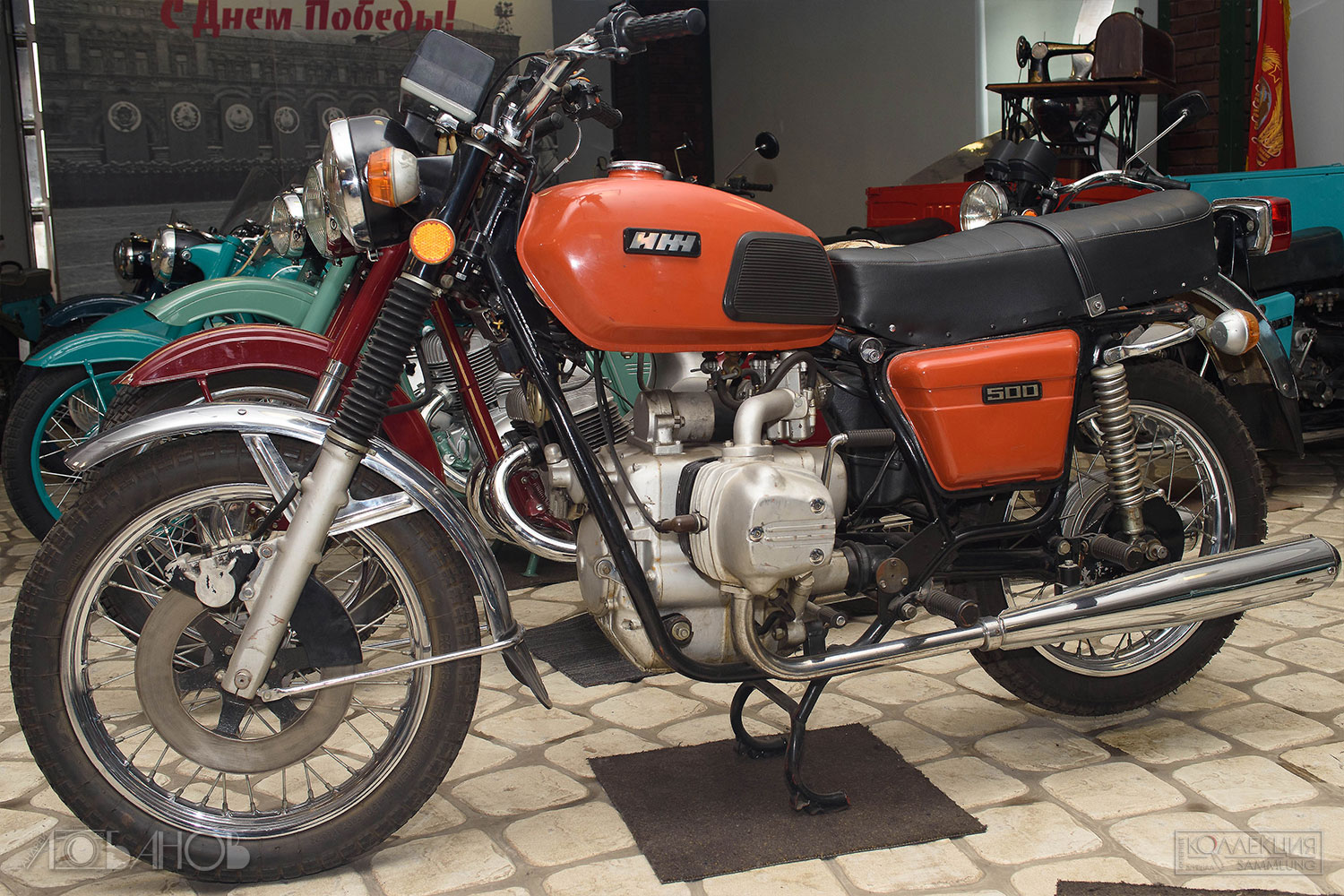 Мотоцикл "ИЖ 500". 1984 год. В серию не пошёл.