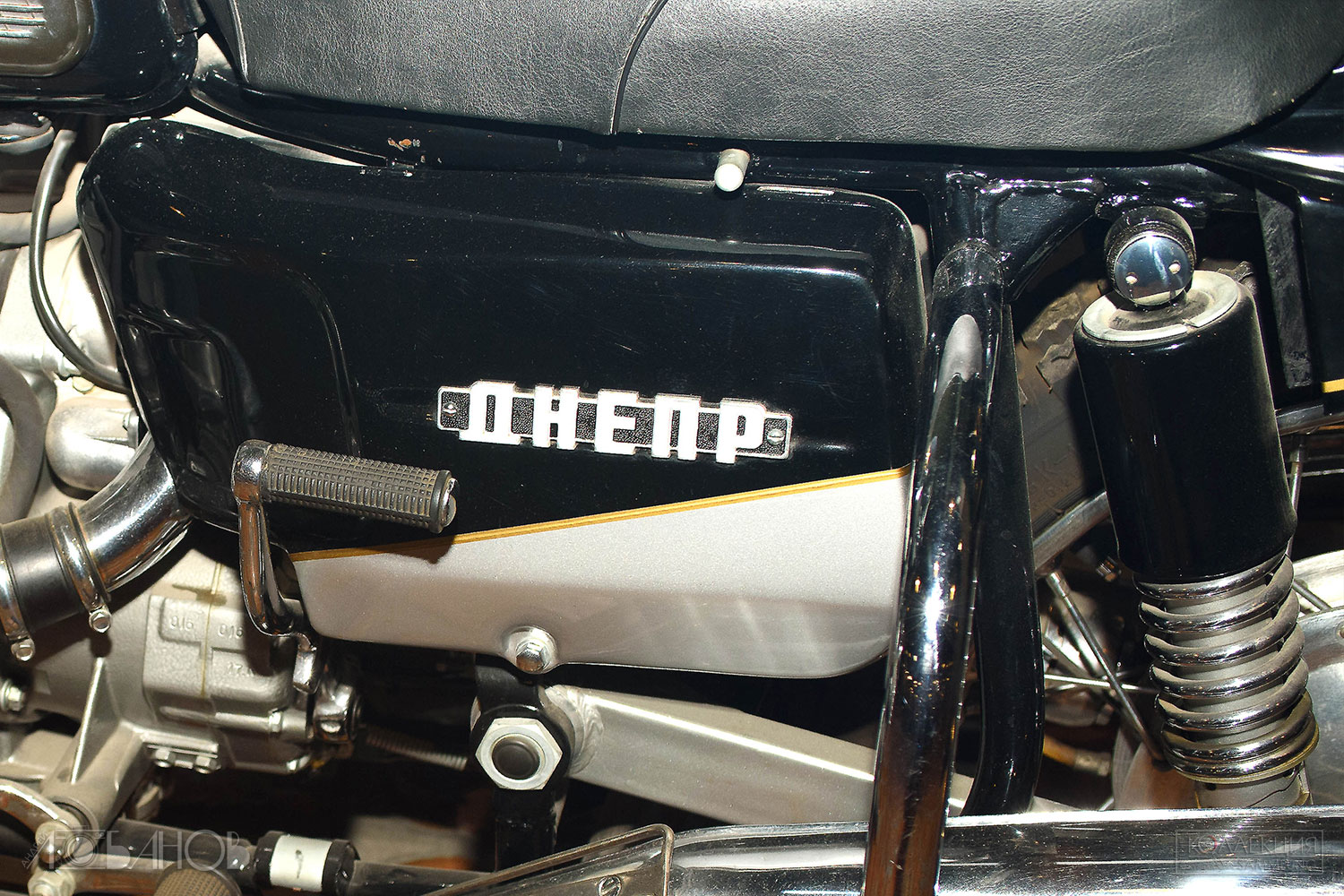 Мотоцикл «Днепр-14.9». Киевский мотоциклетный завод (КМЗ). 1978 год. Мотоцикл сопровождения