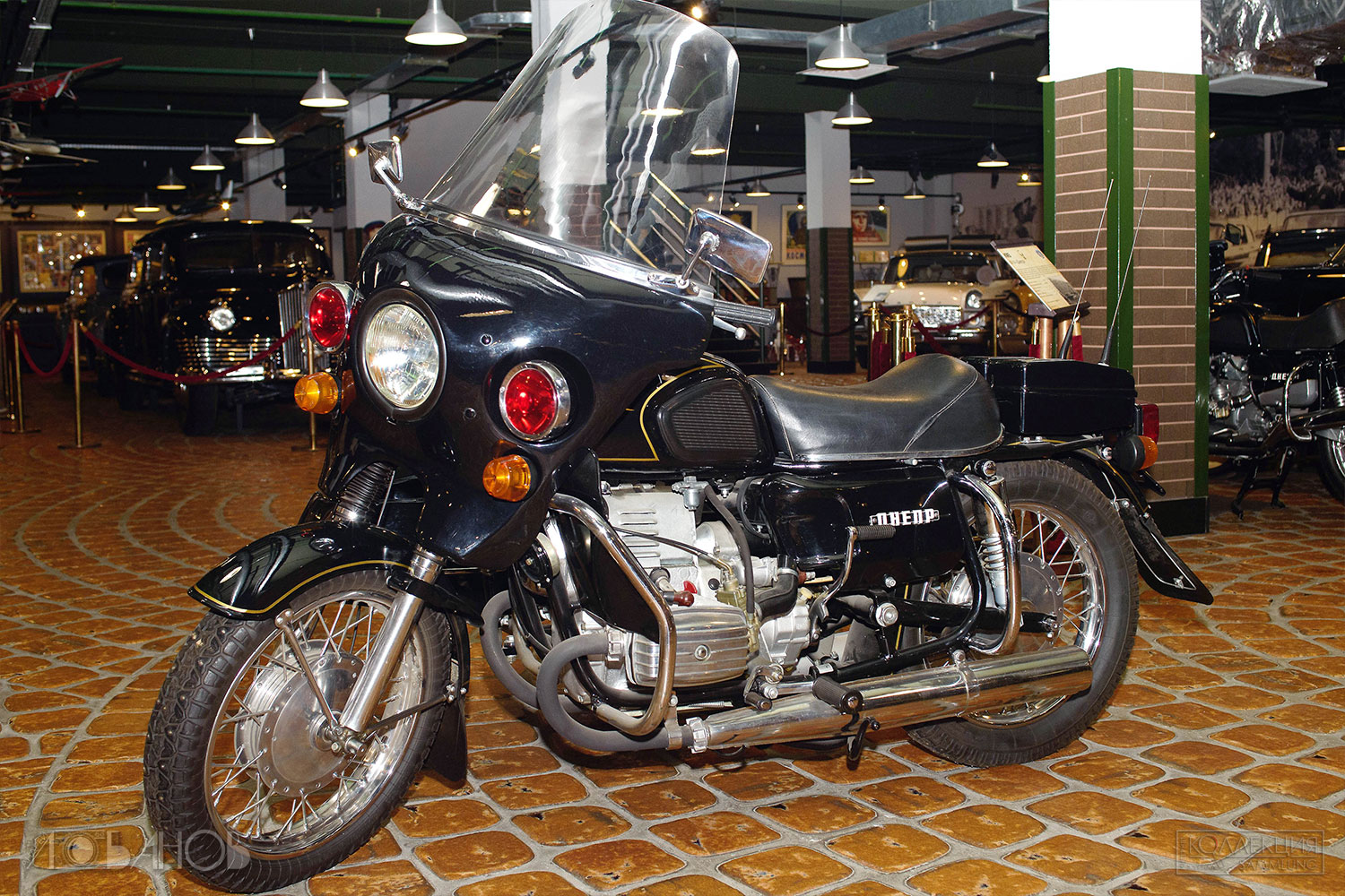 Мотоцикл «Днепр-14.9». Киевский мотоциклетный завод (КМЗ). 1978 год. Мотоцикл сопровождения