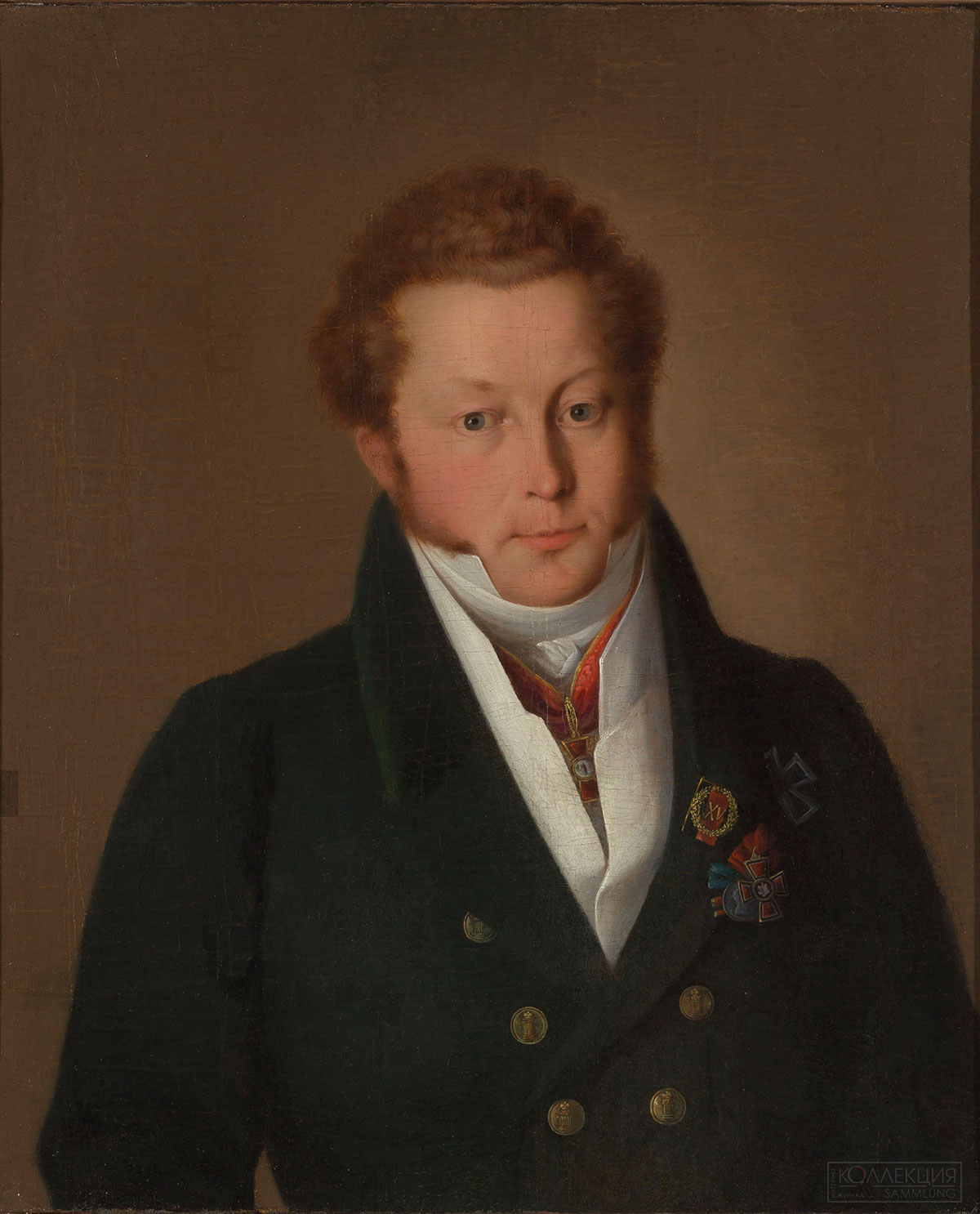 Неизвестный художник. Портрет Н.С. Беклешова. Около 1830 года. Государственный Эрмитаж