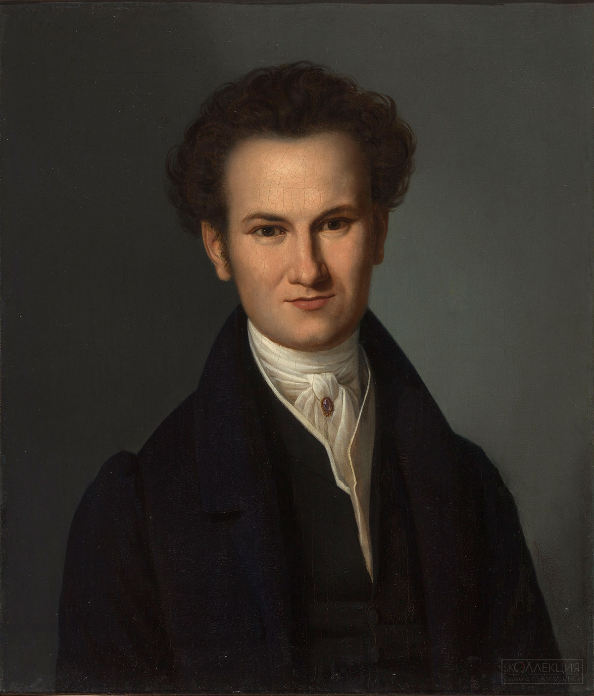 Неизвестный художник. Портрет неизвестного. Первая половина 1830-х годов. Государственный Эрмитаж